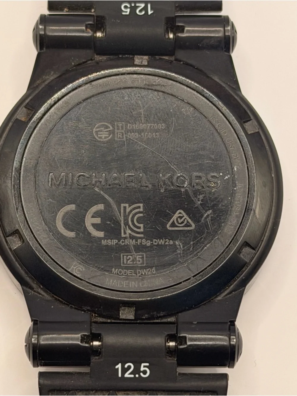 Michael Kors Smart Watch,‎ Black, Charger Included, Silicone Band